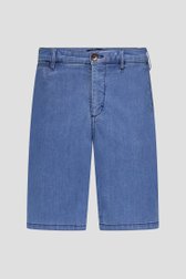 Blauwe bermuda met jeanslook van Dansaert Blue voor Heren