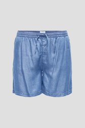 Blauwe bermuda met jeanslook van Only Carmakoma voor Dames