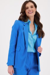 Blauwe blazer van More & More voor Dames