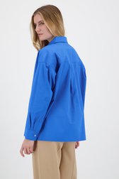 Blauwe blouse met losse fit van Opus voor Dames