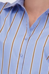 Detail van Blauwe blouse met strepen door JDY voor Dames