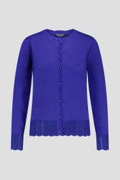 Blauwe cardigan van Signature voor Dames