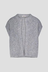 Productfoto 1 van Blauwe cardigan zonder mouwen door Libelle voor Dames