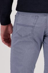 Blauwe chino met jeanslook - Jackson - Regular fit van Brassville voor Heren