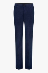 Blauwe chino - New York - slim fit van Brassville voor Heren