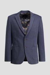 Productfoto 1 van Blauwe gemêleerde blazer - Regular fit door Dansaert Blue voor Heren