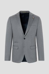 Productfoto 1 van Blauwe gemêleerde kostuumvest door Benvenuto voor Heren