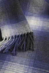 Productfoto 1 van Blauwe geruite sjaal door Modeno voor Heren