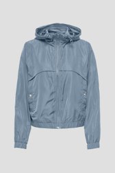 Blauwe jas met kap van JDY voor Dames