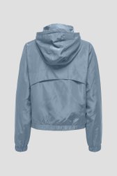 Blauwe jas met kap van JDY voor Dames