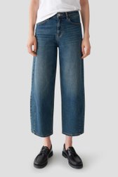 Voorkant van Blauwe jeans - Barrel fit - 7/8 lengte door Opus voor Dames