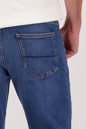 Detail van Blauwe jeans - Lars - Slim fit - L34 door Liberty Island Denim voor Heren
