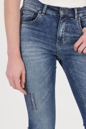 Blauwe jeans met steentjes - Skinny fit van Angels voor Dames