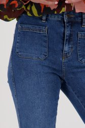 Blauwe jeans - Wide leg fit van Geisha voor Dames