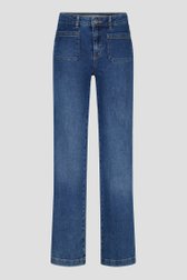 Blauwe jeans - Wide leg fit van Geisha voor Dames