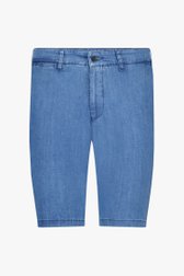 Blauwe jeansshort van Dansaert Blue voor Heren