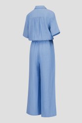 Blauwe jumpsuit met gemêleerde look van Libelle voor Dames