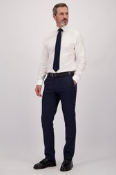 Voorkant van Blauwe kostuumbroek - Slim fit - Starmer door Dansaert Black voor Heren