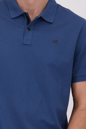 Detail van Blauwe polo door Camel active voor Heren