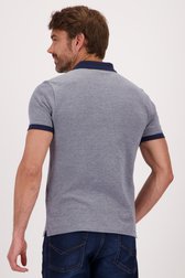 Blauwe polo van Dansaert Blue voor Heren
