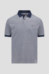 Blauwe polo van Dansaert Blue voor Heren