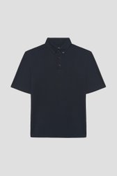Productfoto 1 van Blauwe polo met korte mouwen  door Matinique voor Heren