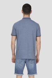 Achterkant van Blauwe polo met korte mouwen door Only & Sons voor Heren
