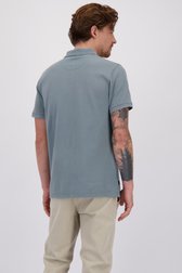 Achterkant van Blauwe polo met zak door Camel active voor Heren
