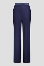 Productfoto 1 van Blauwe straight fit broek door D'Auvry Studio voor Dames