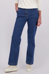 Productfoto 3 van Blauwe straight fit jeans door Claude Arielle voor Dames