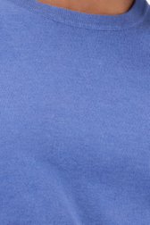 Blauwe trui met pofmouwen van Signature voor Dames