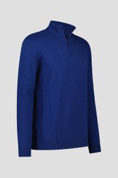 Blauwe wollen trui  van Dansaert Blue voor Heren