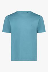 Blauwgroen T-shirt  van Ravøtt voor Heren