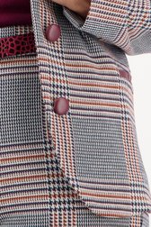 Blazer à carreaux de Claude Arielle pour Femmes