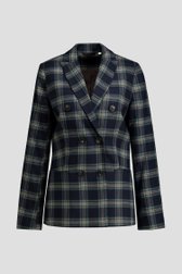 Photo produit 1 de Blazer à carreaux multicolores de AC by Annelien Coorevits pour Femmes