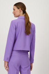 Blazer à double boutonnage violet clair de D'Auvry pour Femmes