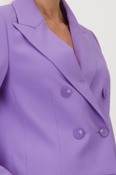 Blazer à double boutonnage violet clair de D'Auvry pour Femmes