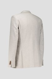 Blazer beige-marron à chevrons - slim fit de Upper East pour Hommes