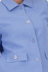 Blazer bleu clair en bouclé de D'Auvry pour Femmes