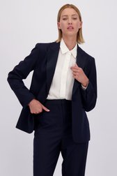 Le devant de Blazer bleu  de D'Auvry Studio pour Femmes