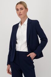 Blazer bleu foncé de Liberty Island pour Femmes