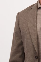 Détail de Blazer brun à fines rayures - Slim fit de Upper East pour Hommes