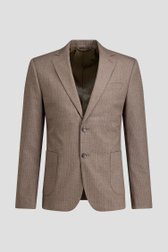 Photo produit 1 de Blazer brun à fines rayures - Slim fit de Upper East pour Hommes