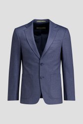 Photo produit 1 de Blazer chiné bleu de Benvenuto pour Hommes