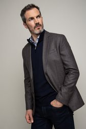 Photo supplémentaire 5 de Blazer gris en laine à motif pied-de-poule  de Dansaert Black Premium pour Hommes