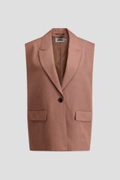 Photo produit 1 de Blazer sans manches marron de Louise pour Femmes