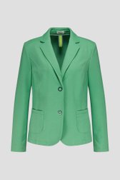 Blazer vert avec structure gaufrée de Barbara Lebek pour Femmes