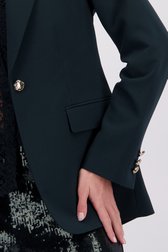 Détail de Blazer vert foncé de D'Auvry pour Femmes