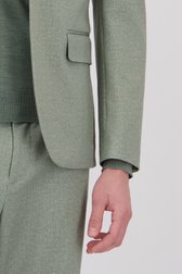 Détail de Blazer vert grisé chiné de Matinique pour Hommes