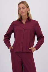 Video van Bordeaux blouse met lange mouwen door Liberty Island voor Dames